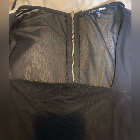 Fashion Nova Black dress - Picture 6 of 7